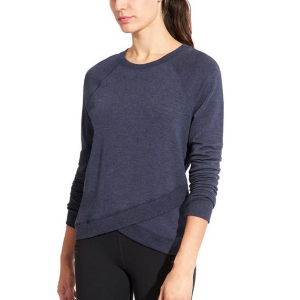 Athleta criss cross thermal long sleeve